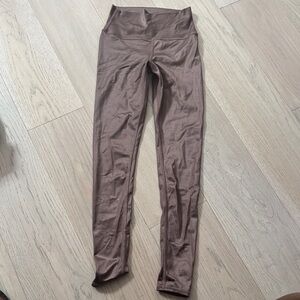ALO Yoga Chocolate High-Waisted Leggings